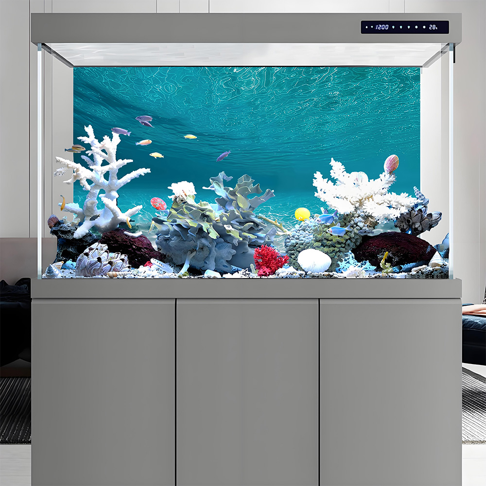 ฉากหลังสำหรับตู้ปลา, ฉากหลังสำ - Aquarium Sand White บทวิจารณ์และราคา