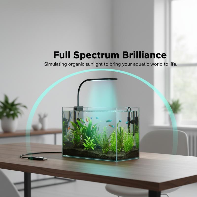 ไฟคลิปหนีบตู้ปลาแบบยืดหยุ่น US - Aquarium For Planted Tank บทวิจารณ์และราคา