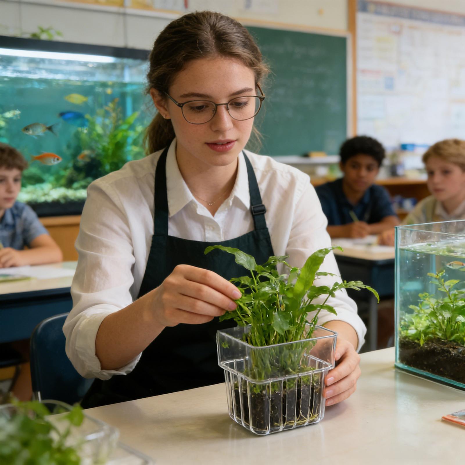 กระถางใสสำหรับแขวนปลูกพืชน้ำใน - Aquarium Plant Seeds บทวิจารณ์และราคา