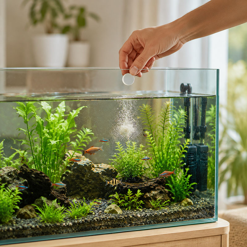 เม็ดกำจัดตะไคร่น้ำในตู้ปลา MIR - Aquarium Plant Seeds บทวิจารณ์และราคา