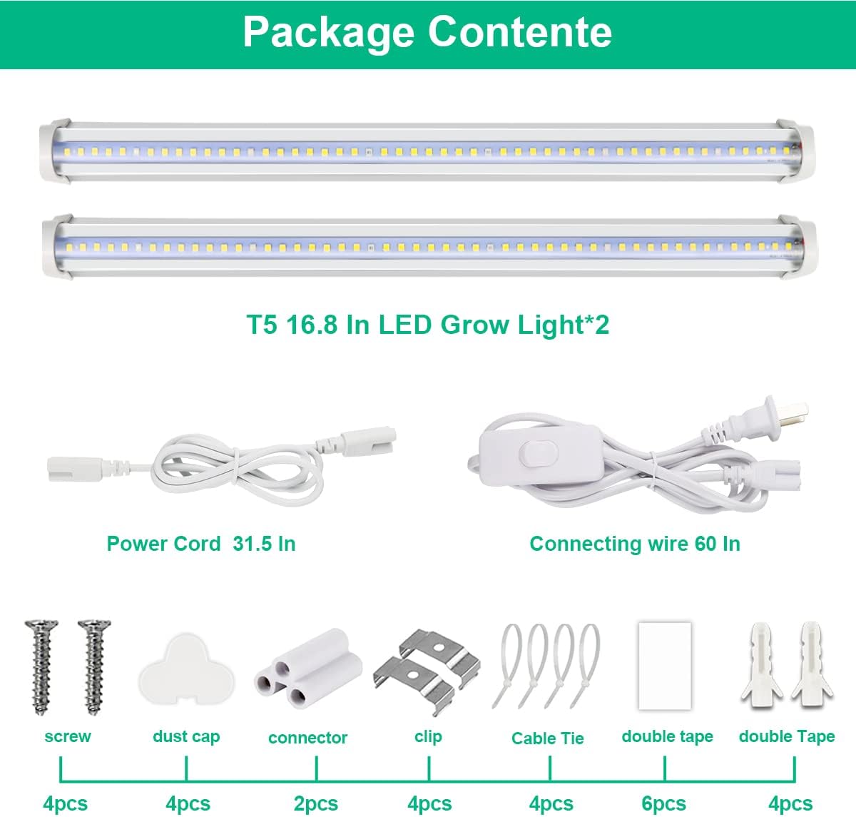 หลอดไฟ LED ปลูกพืชแบบหลอดสเปกต - Aquarium Plant Seeds บทวิจารณ์และราคา